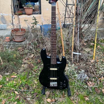 1982 EKO BB 55 Bass - Version 1017 - All Black with Matching Headstock image 16