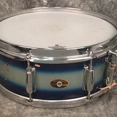 Slingerland Snare 1960's Blue silver duco image 4