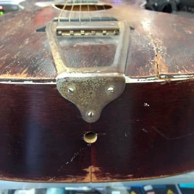 Cowboy Loye Parlor acoustic guitar 1930's rare vintage old antique image 20