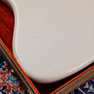 1963 Fender Jaguar Olympic White with Matching Headstock image 18