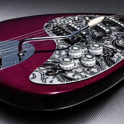 KAPA MINSTREL 1958 - CUSTOMIZED. PURPLE SPARKLE. Only 1. Rare. Showstopper. Only 1. image 15