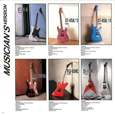 FERNANDES RATT Warren DeMartini ST-120WM “Swords ロンドン” MIJ 1987-1988 Extremely Rare image 20