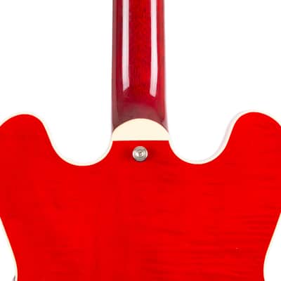 2017 Heritage Standard H-535 Semi-Hollow Electric Guitar, Trans Cherry, AH0XXXX image 13