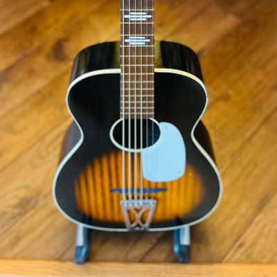 Stella H929 1965 - Striped Tobacco Burst image 2