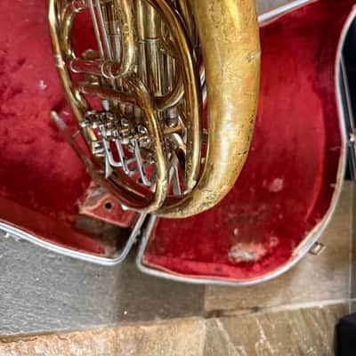 C. G. Conn 6D Double French horn. Made in USA image 7