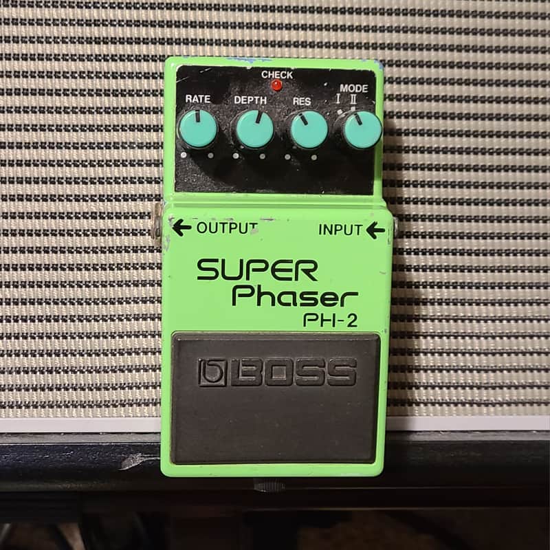 Boss PH-2 Super Phaser (Black Label) 1984 - 1988 - Green image 1