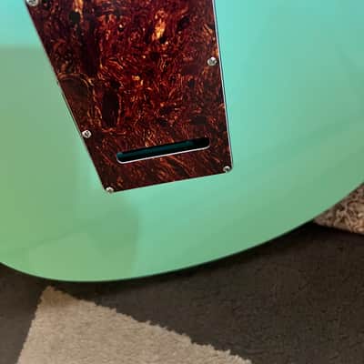 Reverend Jetstream 390 with Roasted Maple Neck 2010s - Oceanside Green image 17