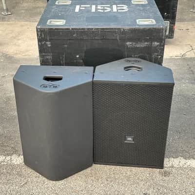 JBL VTX F15 15-inch Bi-Amplified 2-Way LOUDSPEAKERS W/Case  (LOT OF 2) THS image 2