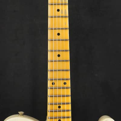 Mint Fender 1959 Telecaster Journeyman Relic Aged White Blonde 1-Piece Rift Sawn Maple Neck Fingerboard image 4