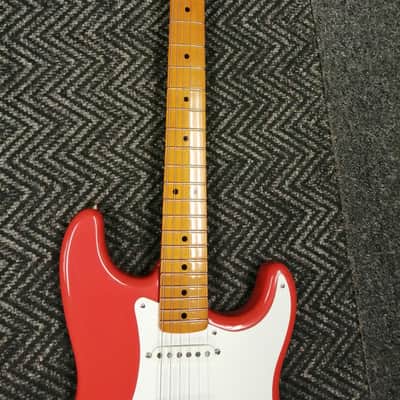 Fender  Hank Marvin Stratocaster MIJ 1996 Fiesta Red image 10