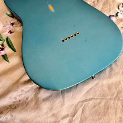 Fender Vintera Road Worn '50s Telecaster 2020 - 2021 Lake Placid Blue imagen 10