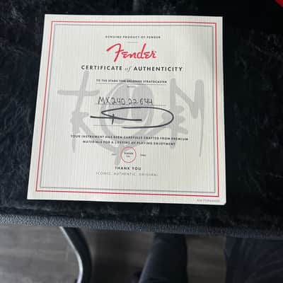 2024 Fender Limited Edition Tom Delonge TTS Stratocaster Black image 5
