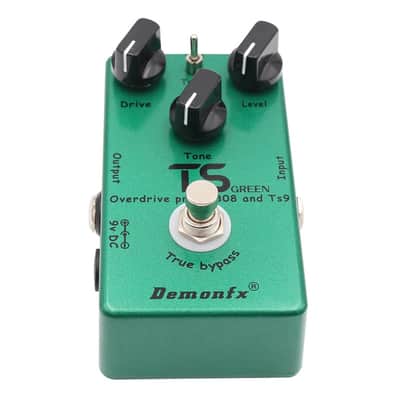 demonfx TS Green Overdrive Effect Pedal,TS808/TS9 Mode,price include the import duty for US buyer image 4
