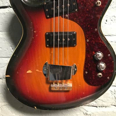 Mosrite Joe Maphis Signature Bass 1966 - Burst image 2