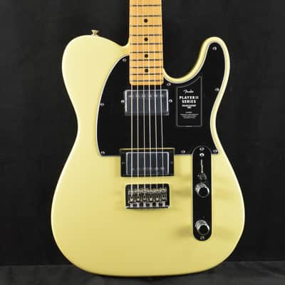 Fender Player II Telecaster HH Hialeah Yellow Maple Fingerboard image 1