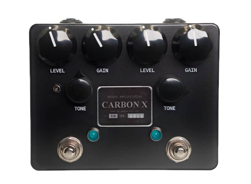 Browne Amplification Carbon X Dual Overdrive Pedal image 1