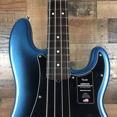 Fender American Professional II Precision Bass with Rosewood Fretboard, Dark Night, Free Ship, 708 image 7