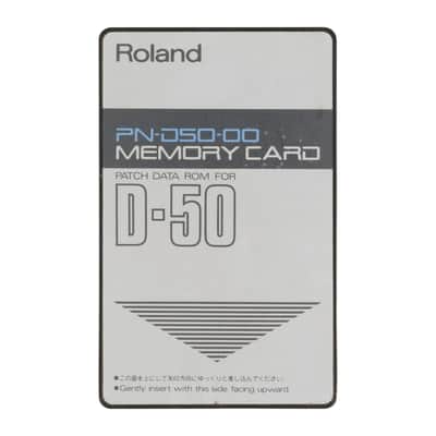 Roland PN-D50-00 ROM Memory Card for D-50 [USED]