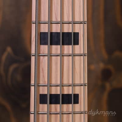 Squier Affinity Series Active Jazz Bass V Black Metallic image 5
