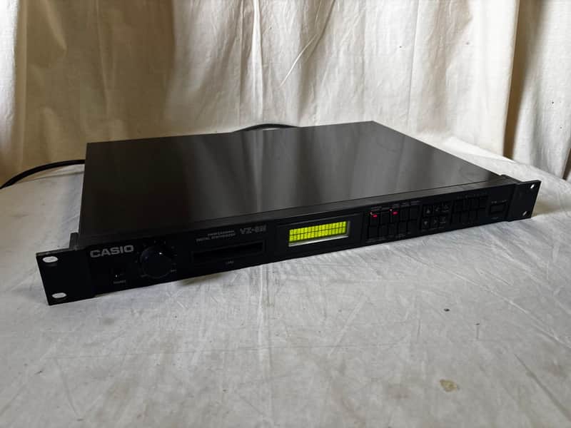CASIO VZ-8M PROFESSIONAL DIGITAL SYNTHESIZER RACK MOUNT New internal battery image 1