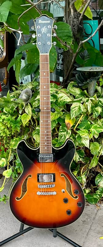 Ibanez AS73-BS-12 -01 Artcore Semi-Hollow Guitar - Brown Sunburst image 1