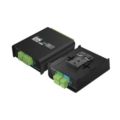Enttec DIN RDS4 mk2 72004 4 Port DMX / RDM DIN Rail Isolated Splitter Black image 4