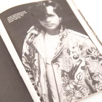 Custom John Mellencamp Tattooed Leather Jacket 1980s Multi image 3