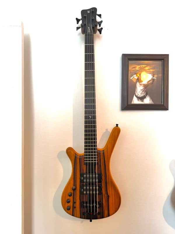 Warwick Limited Edition Teambuilt Corvette $$ 2023 - Natural Marbled Ebony image 1