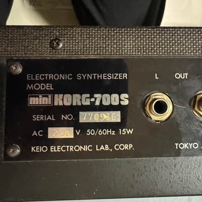 Korg MiniKORG 700S image 11