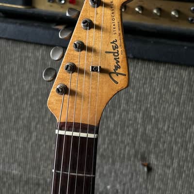 1959 Fender Stratocaster Candy Apple Red Refin Original Parts Sounds Magical image 4