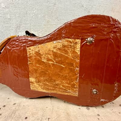 Vintage Gibson (Lifton) Les Paul 5 Latch Case Brown with Pink Interior 1950's image 10