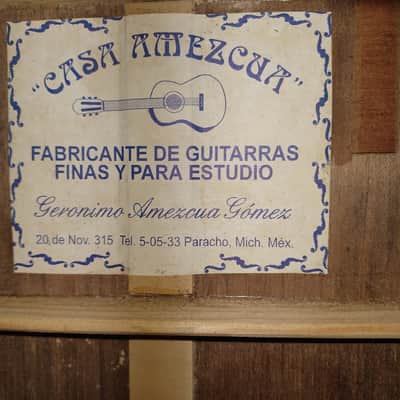 Geronimo Amezcua Gomez Requinto 1990's - gloss image 7