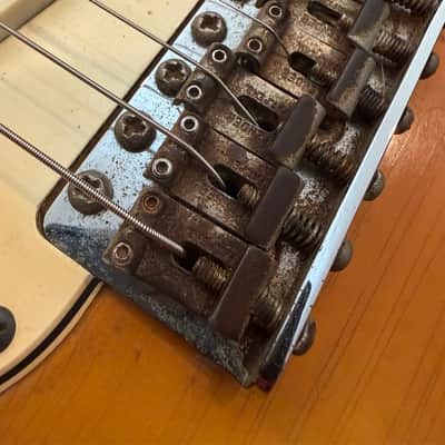 1966 Fender Stratocaster | Original 3-Tone Sunburst | All Original | Grey Bottom Pickups (Brad Gillis Collection) image 14
