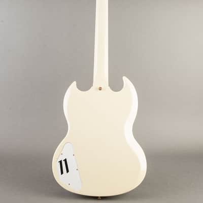 Gibson Custom Murphy Lab '63 Les Paul SG Custom Pre-Production Prototype #11, Ultra Light Aging 2020, Classic White image 7