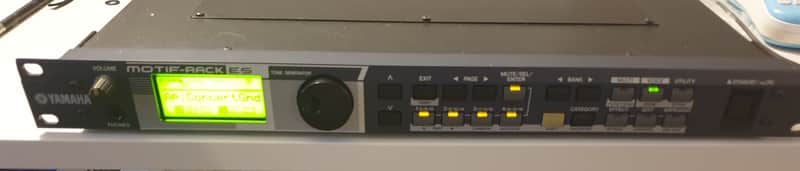 Yamaha Motif ES Rack Tone Generator 2000s - Gray image 1