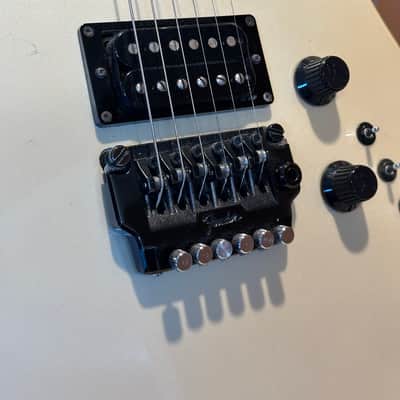 1987 Fender Japan Contemporary Series Telecaster HSS Pearl White image 6