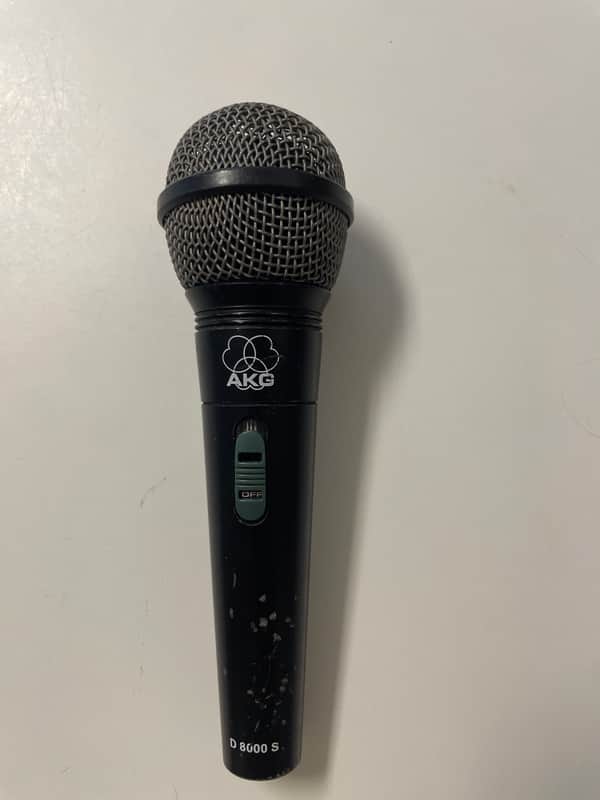 AKG D8000 Hypercardioid Dynamic Microphone 2000s - Black image 1