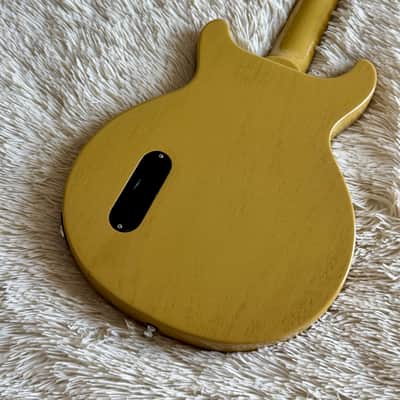 Gibson Les Paul Junior Double Cut TV Yellow Electric Guitar image 12