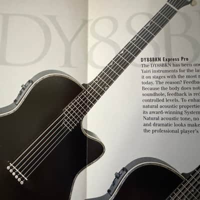 Alvarez Yairi Brochure 90s? DY88BKN DY8812BK image 3