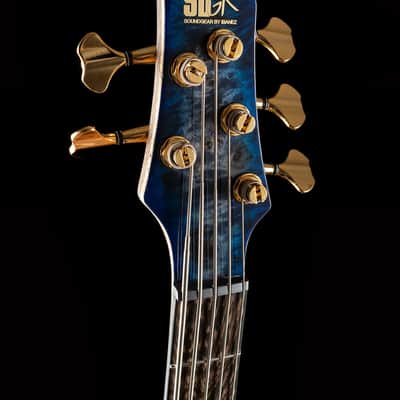 Ibanez SR2605 Premium - Cerulean Blue Burst - Free Shipping image 8