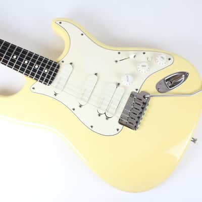 1999 Fender Jeff Beck Artist Stratocaster White Very CLEAN Lace Sensors OHSC w/Factory Paperwork 1990's Vintage Strat image 5