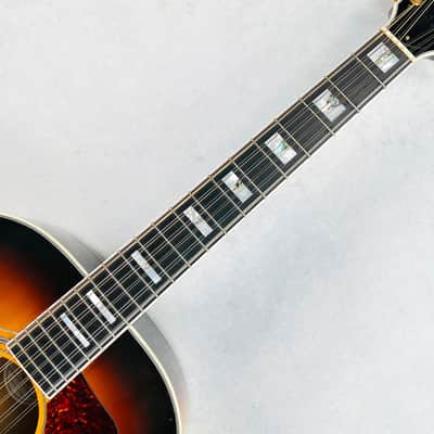Guild F-412 12-String Jumbo Acoustic Guitar 2005 - Sunburst image 10
