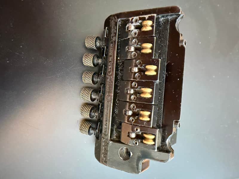Kahler Fulcrum 2520 tremolo Traditional series Made in USA 1980s - Black image 1