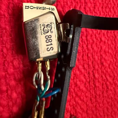 Genuine Stanton 881S cartridge with original D81 Stereohedron stylus. image 2