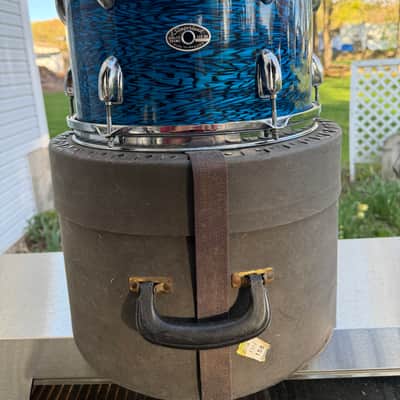 Slingerland  1973 9X13 Rack Tom  Blue Onyx image 7