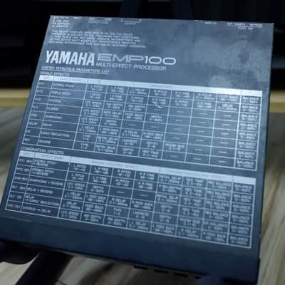 Yamaha EMP100 Multi-Effect Processor image 3