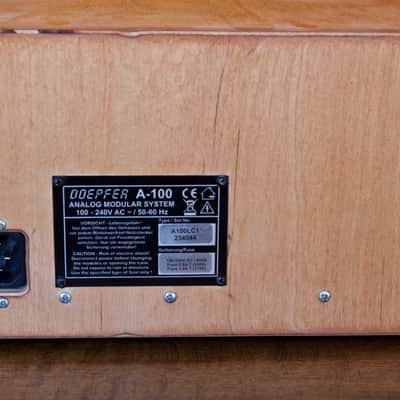 Doepfer A-100 LC1 Low Cost Eurorack Case - 3U / 48HP (Wood) [USED] image 3