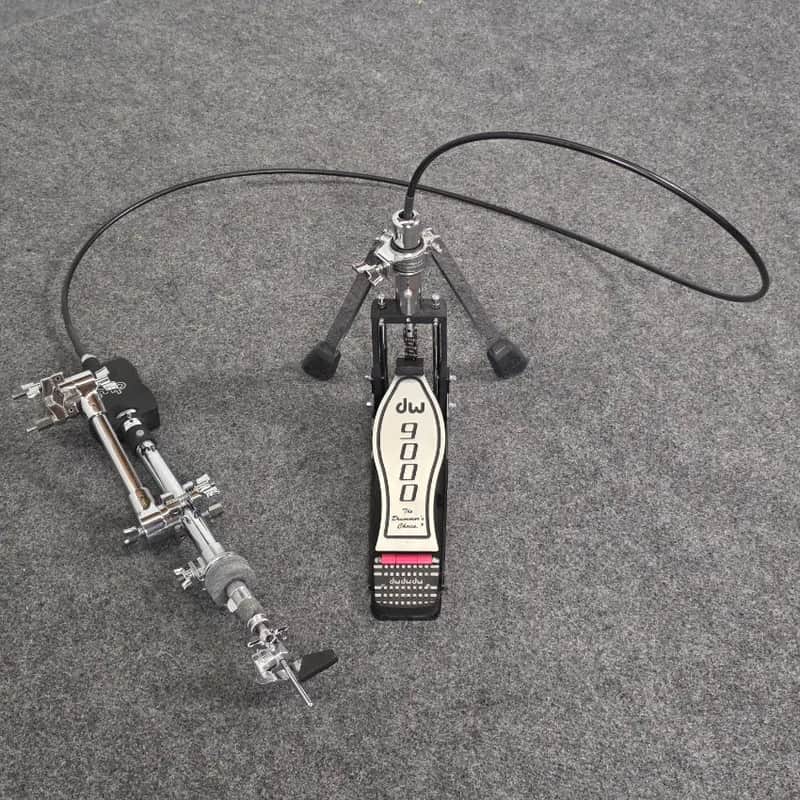 Used DW 9000 Series 8ft Remote Hi Hat Stand w/Clamp - Very Good image 1