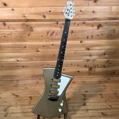 Ernie Ball Music Man St. Vincent Goldie Electric Guitar - Cashmere image 2