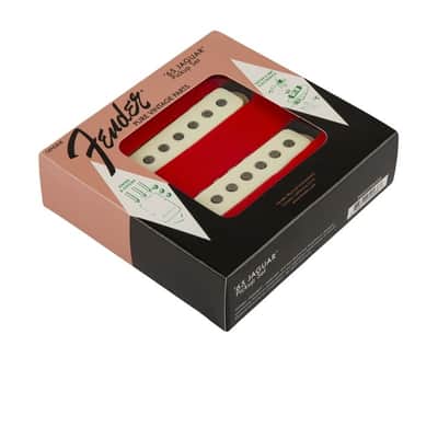 Pure Vintage '65 Jaguar Electric Guitar Pickup Set, of 2 Vintage White image 2